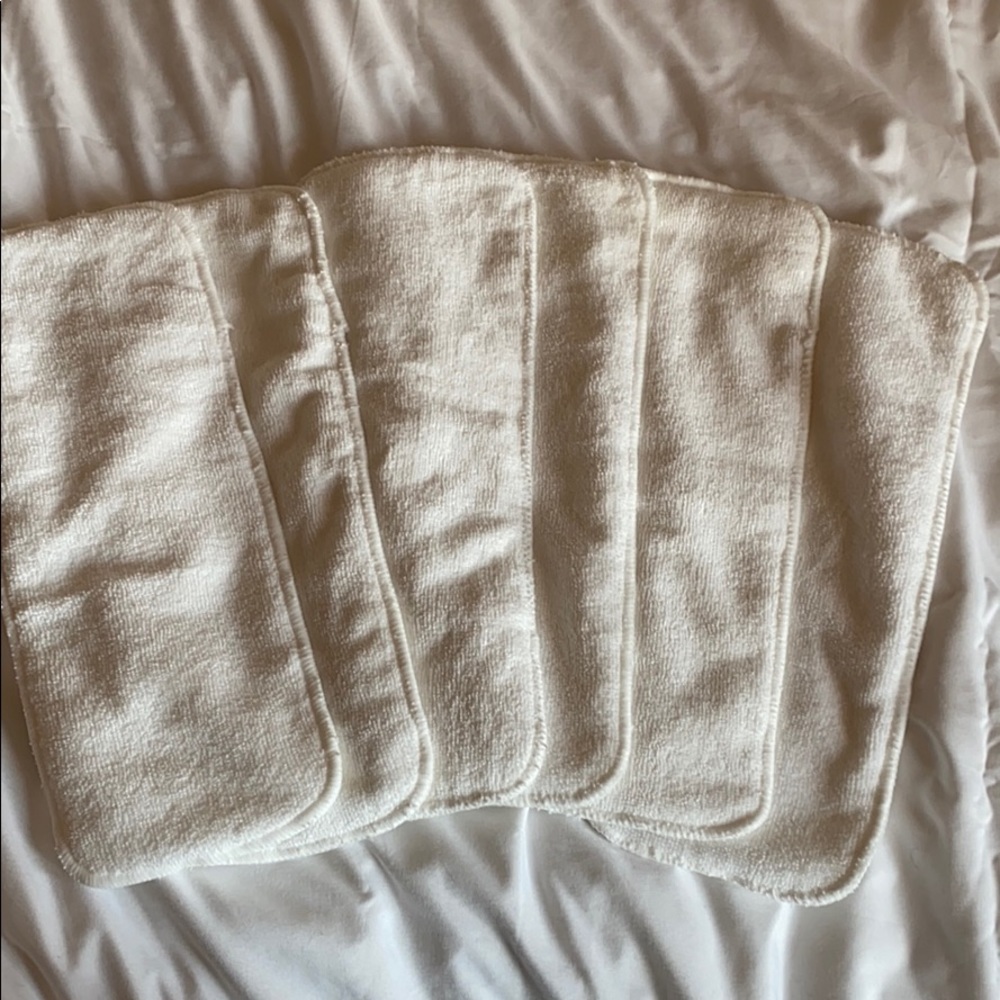 6 Brand New Cloth Diaper Inserts
